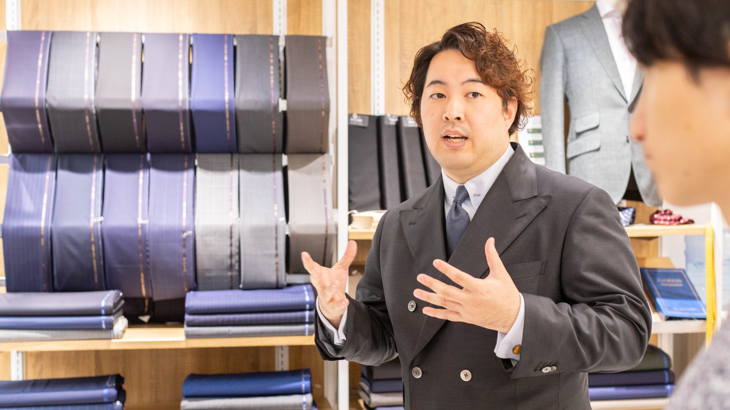 Tさんの仕事風景